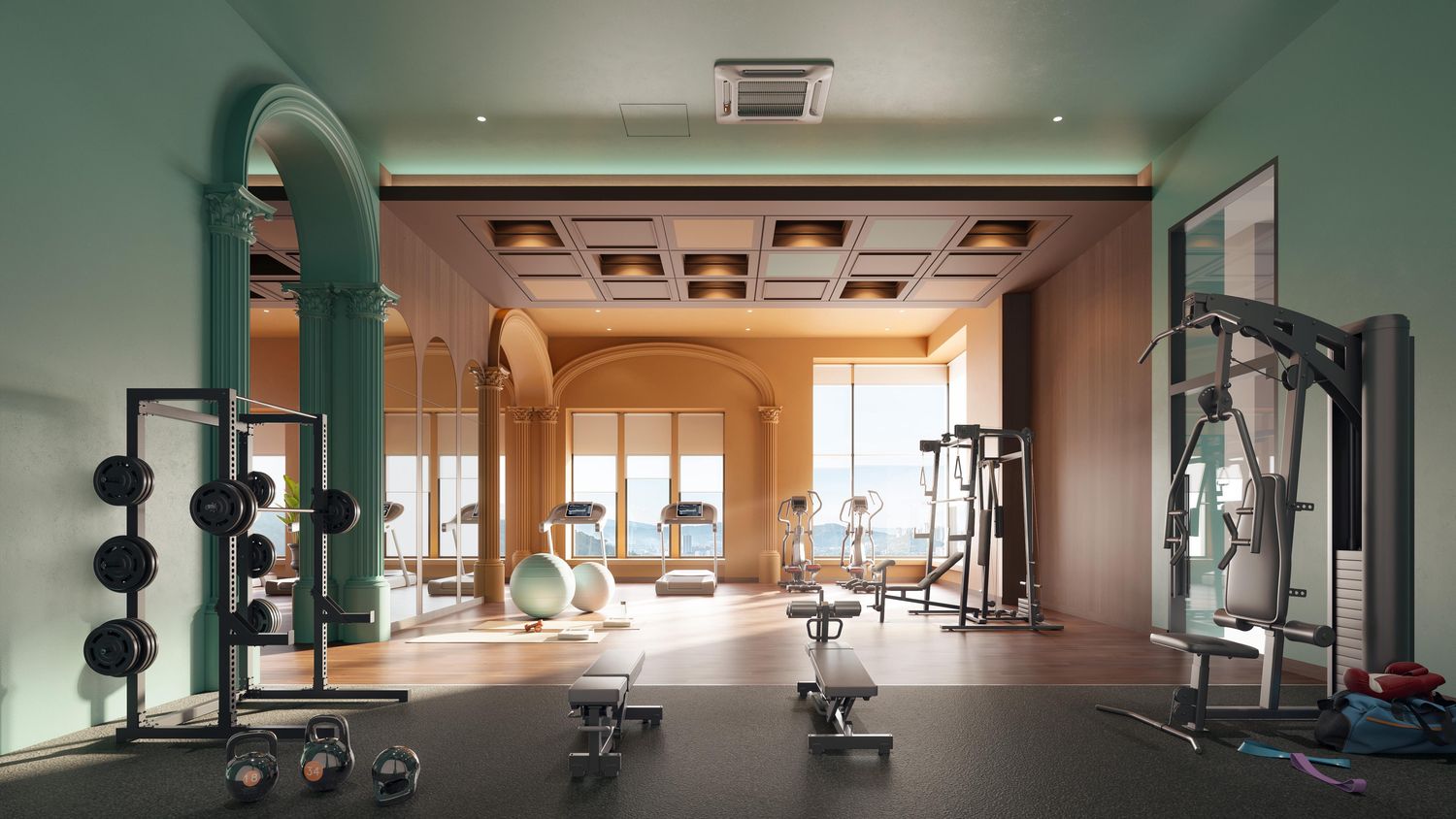 Fitness Loft, The Aldenz @ Damansara Perdana, artist impression
