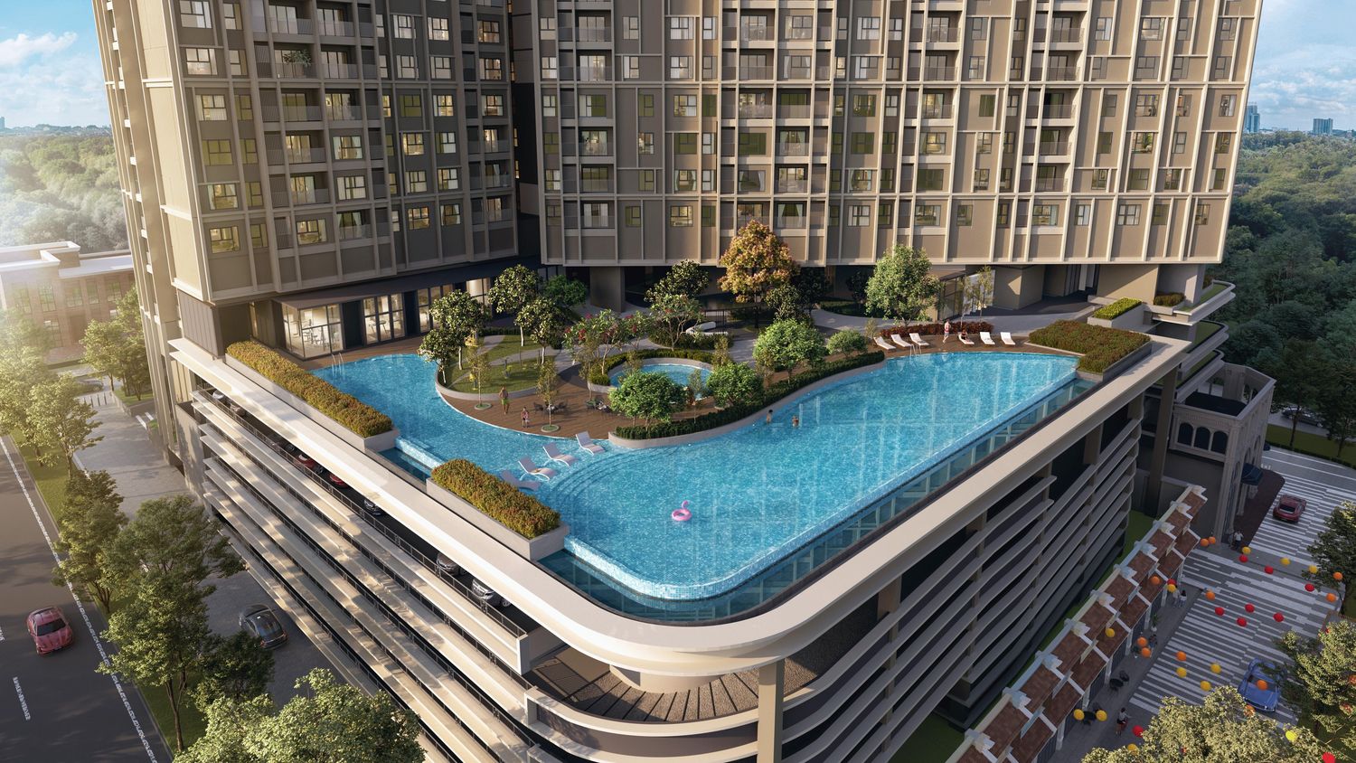 Aldenz Oasis, The Aldenz @ Damansara Perdana, artist impression