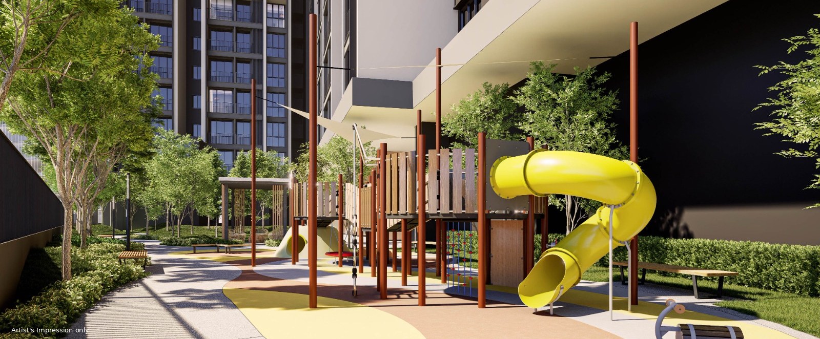 Kid’s Playground, Amara Residences @ Ara Damansara, artist impression
