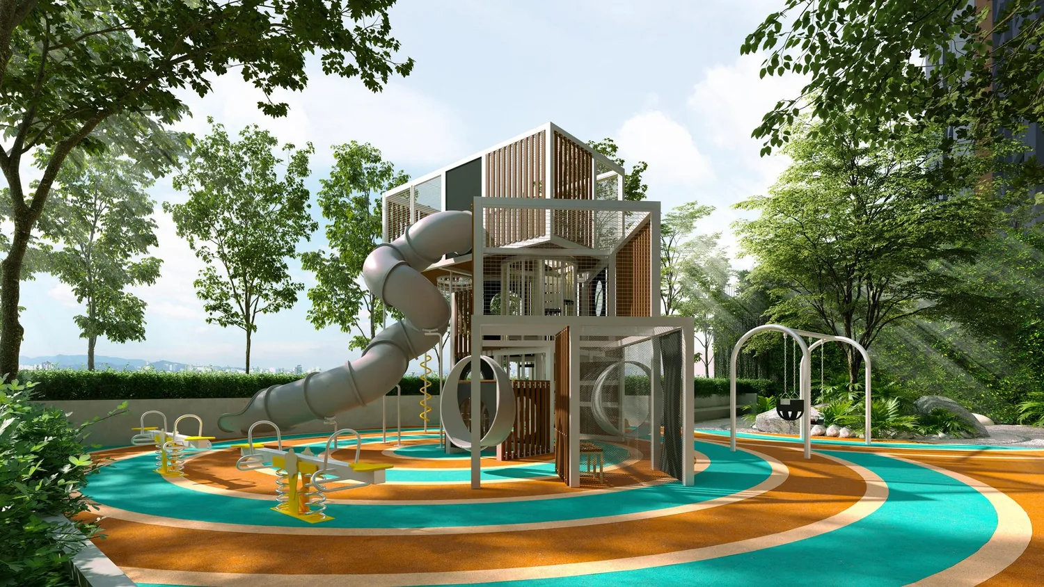 Ripple Playground, D&rsquo;Evia Residences @ Kwasa Damansara, artist impression