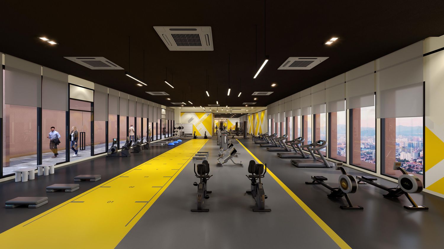 Body Builder Studio, The Vividz @ Bukit Jalil, artist impression