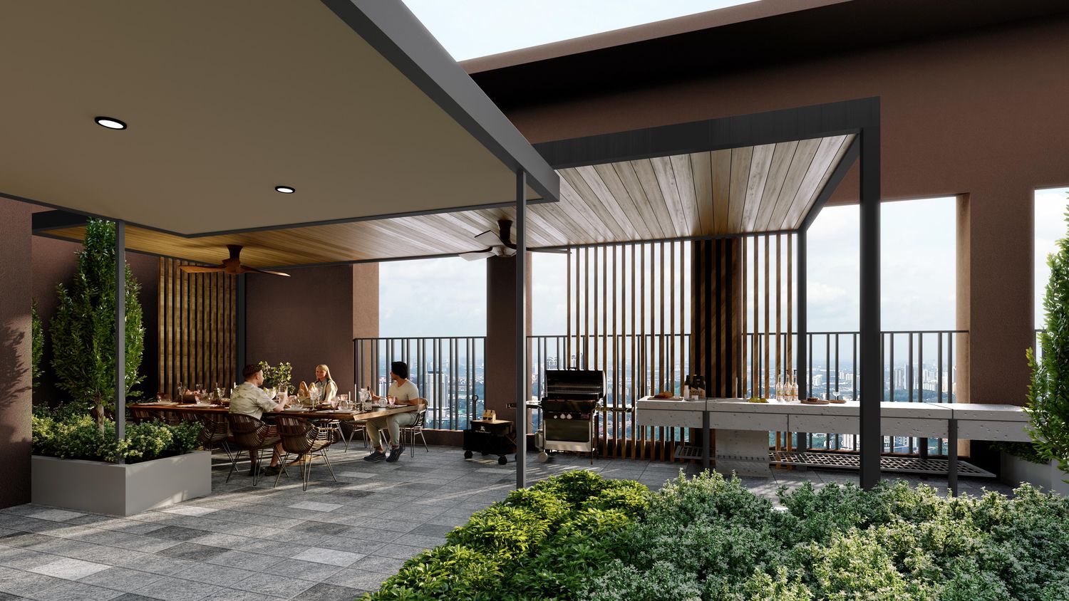 Grill Garden, The Vividz @ Bukit Jalil, artist impression